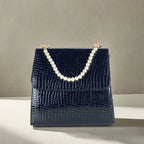 ALEXA BLACK PEARL HANDBAG