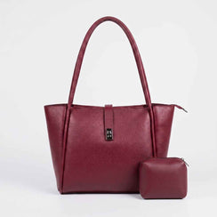 Enshee Joblet Tote - Maroon
