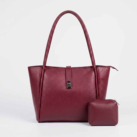 Enshee Joblet Tote Bag - Maroon