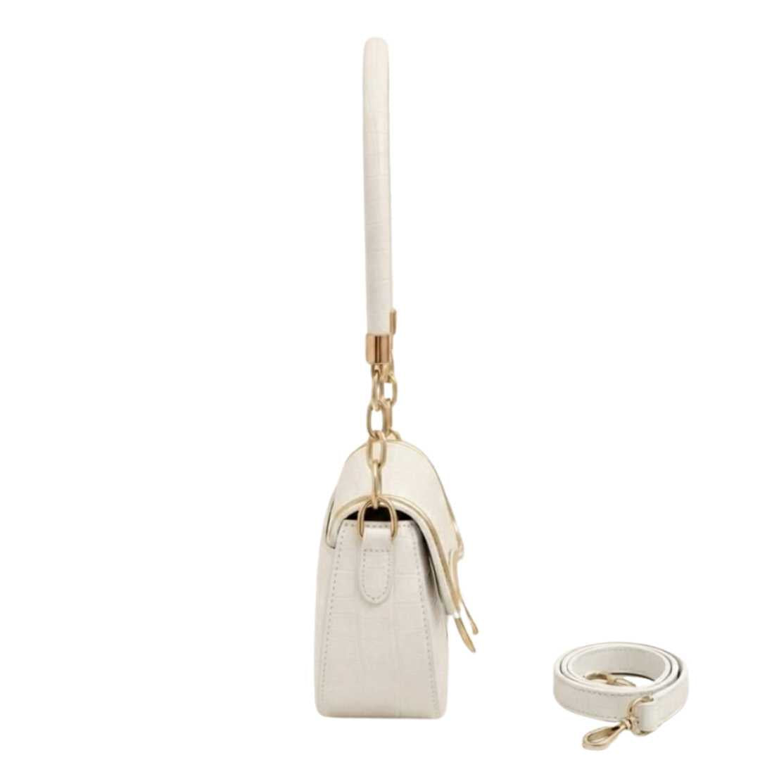 Enshee Aurra Shoulder Bag - White