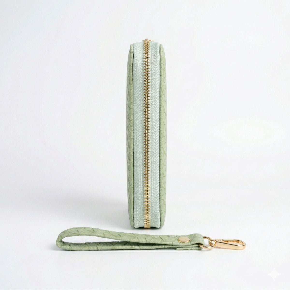 Enshee Green Floral Wallet