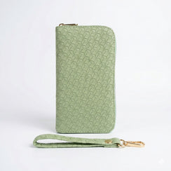 Enshee Green Floral Wallet