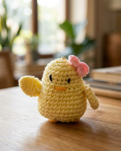 Peep Chick Keychain