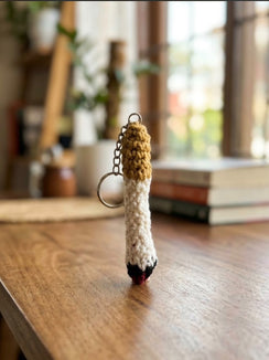 Smokey Crochet Keychain
