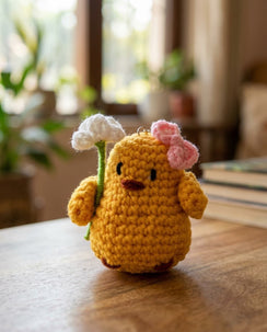 Buttercup Chick Keychain