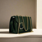 Buckle Crossbody HunterGreen