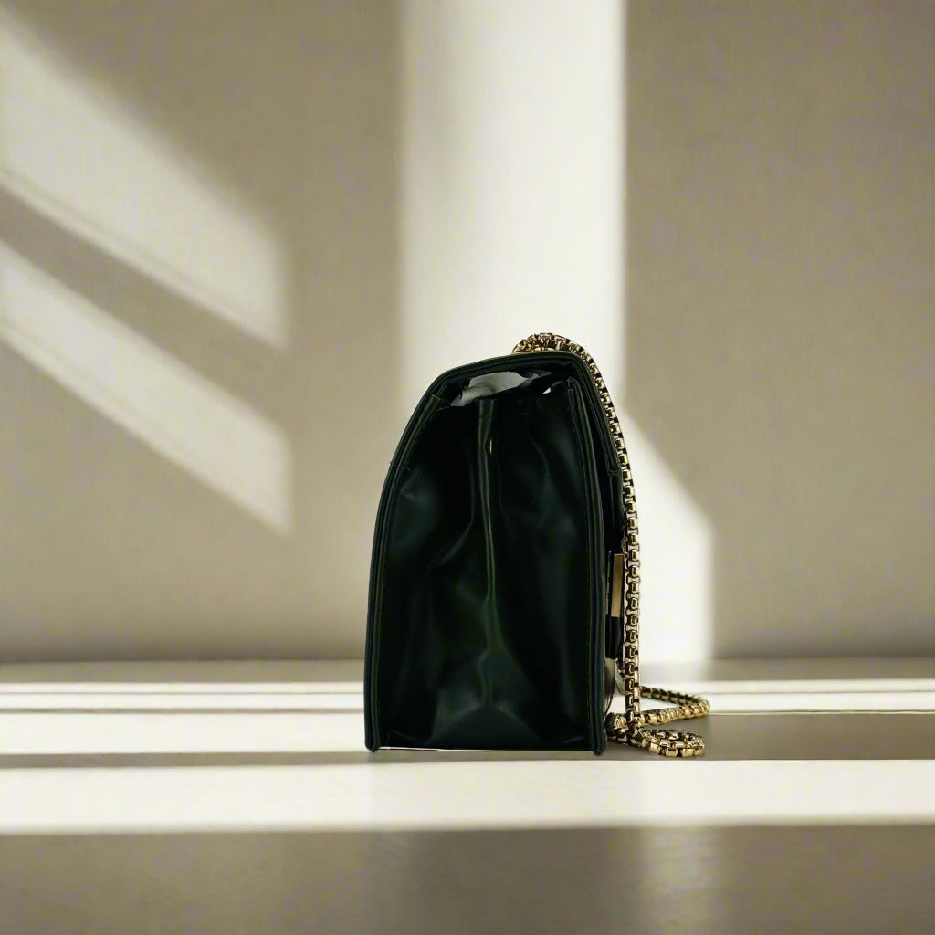 Buckle Crossbody HunterGreen