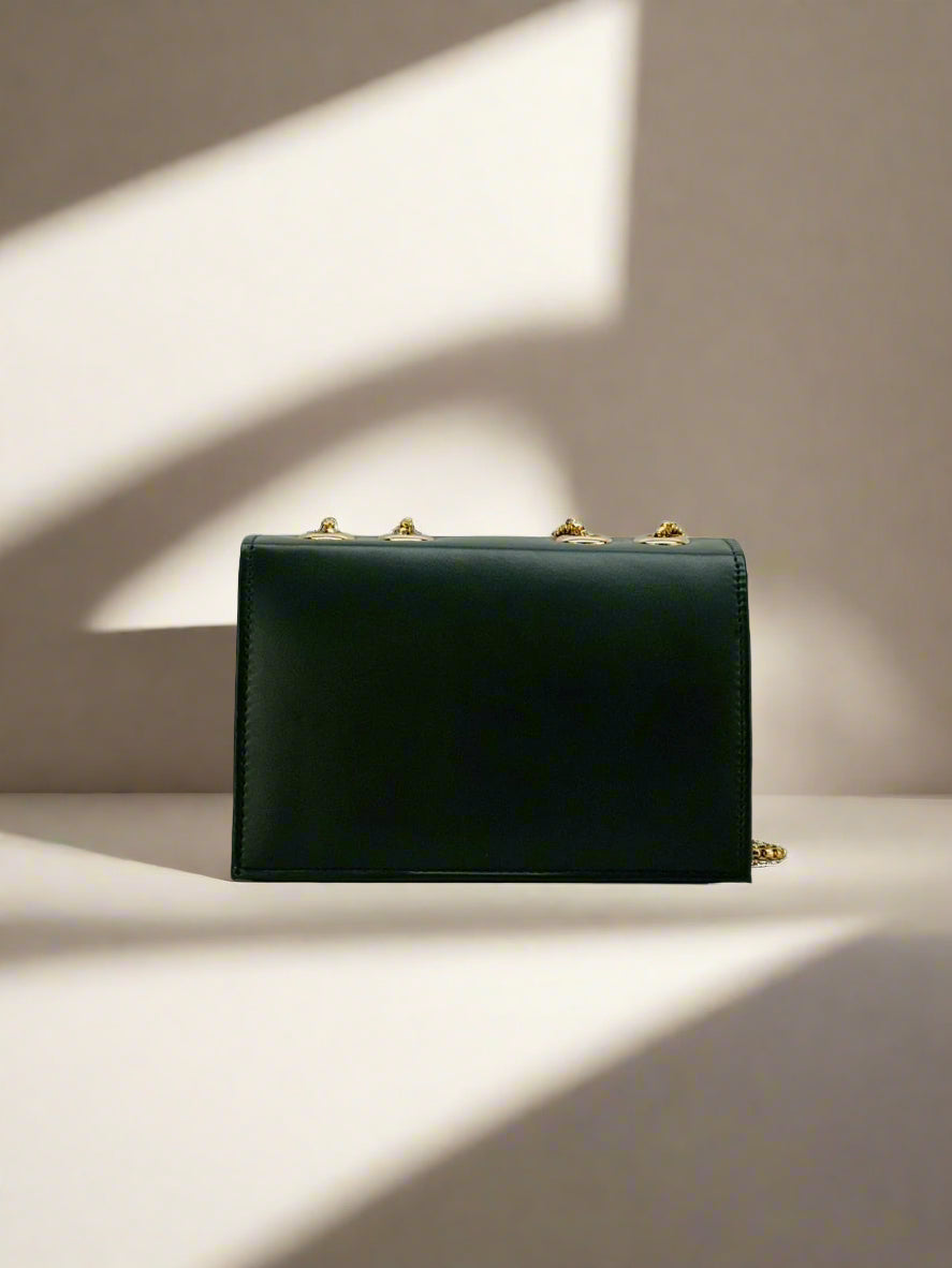 Buckle Crossbody HunterGreen