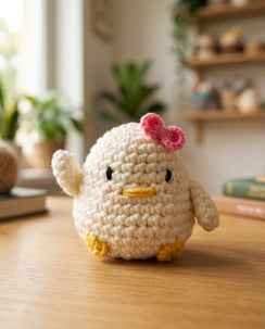 Peep Chick Keychain