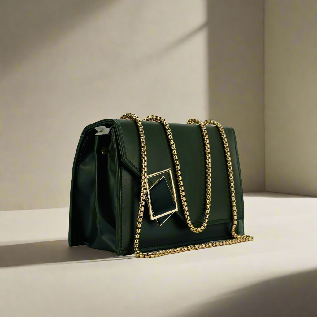 Buckle Crossbody HunterGreen