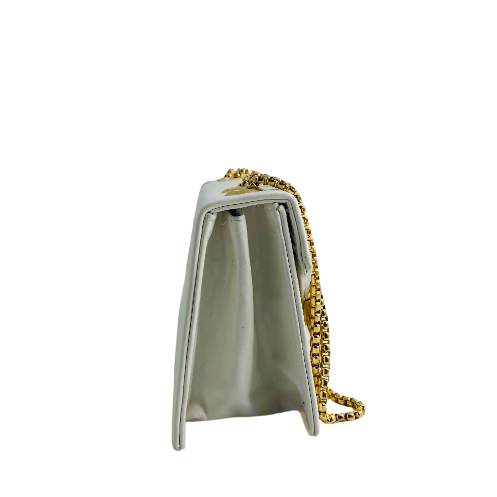 Buckle Crossbody White