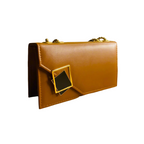 Buckle Crossbody Brown