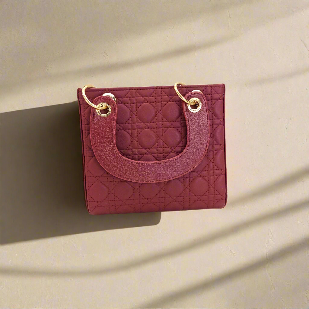 INDIGO PREMIUM MAROON HANDBAG