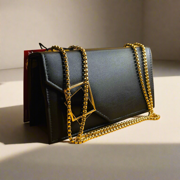 Buckle Crossbody Black