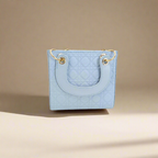 INDIGO PREMIUM AQUA HANDBAG