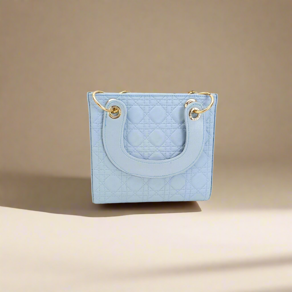 INDIGO PREMIUM AQUA HANDBAG