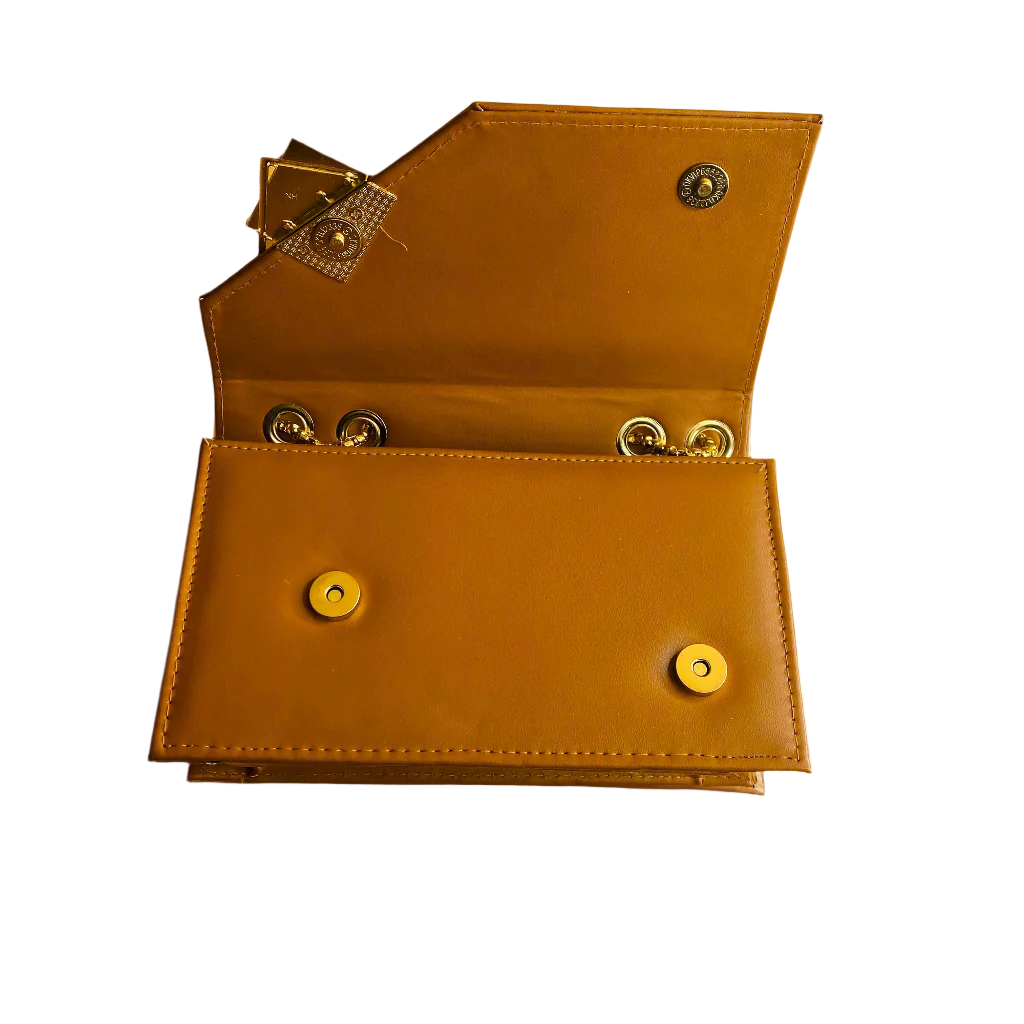 Buckle Crossbody Brown
