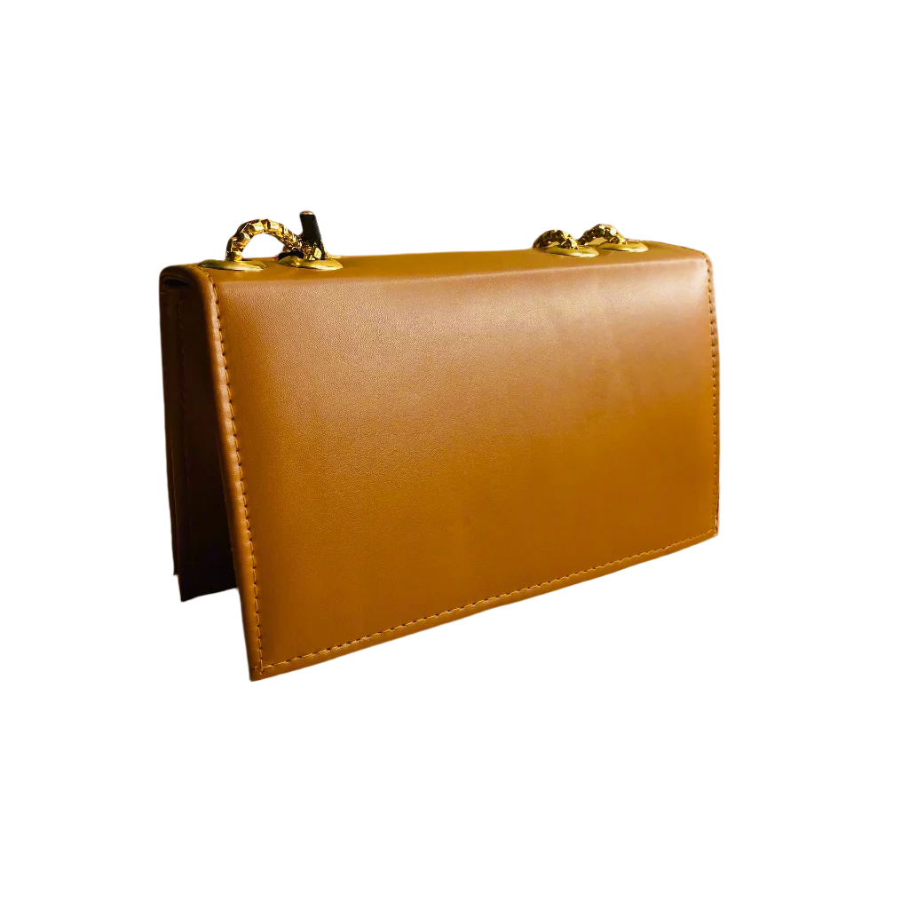 Buckle Crossbody Brown