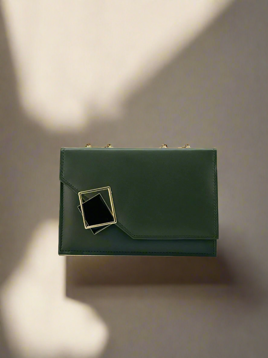 Buckle Crossbody HunterGreen