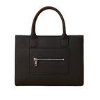 VEGAN BLACK DOT LEATH HANDBAG