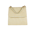 ALEXA FAWN PEARL HANDBAG
