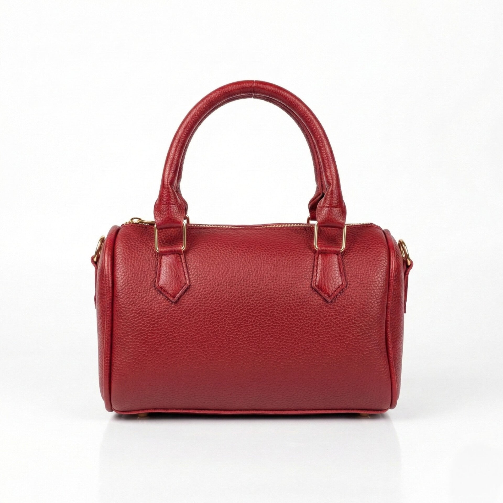 MINI DUFFLE MAROON BAG