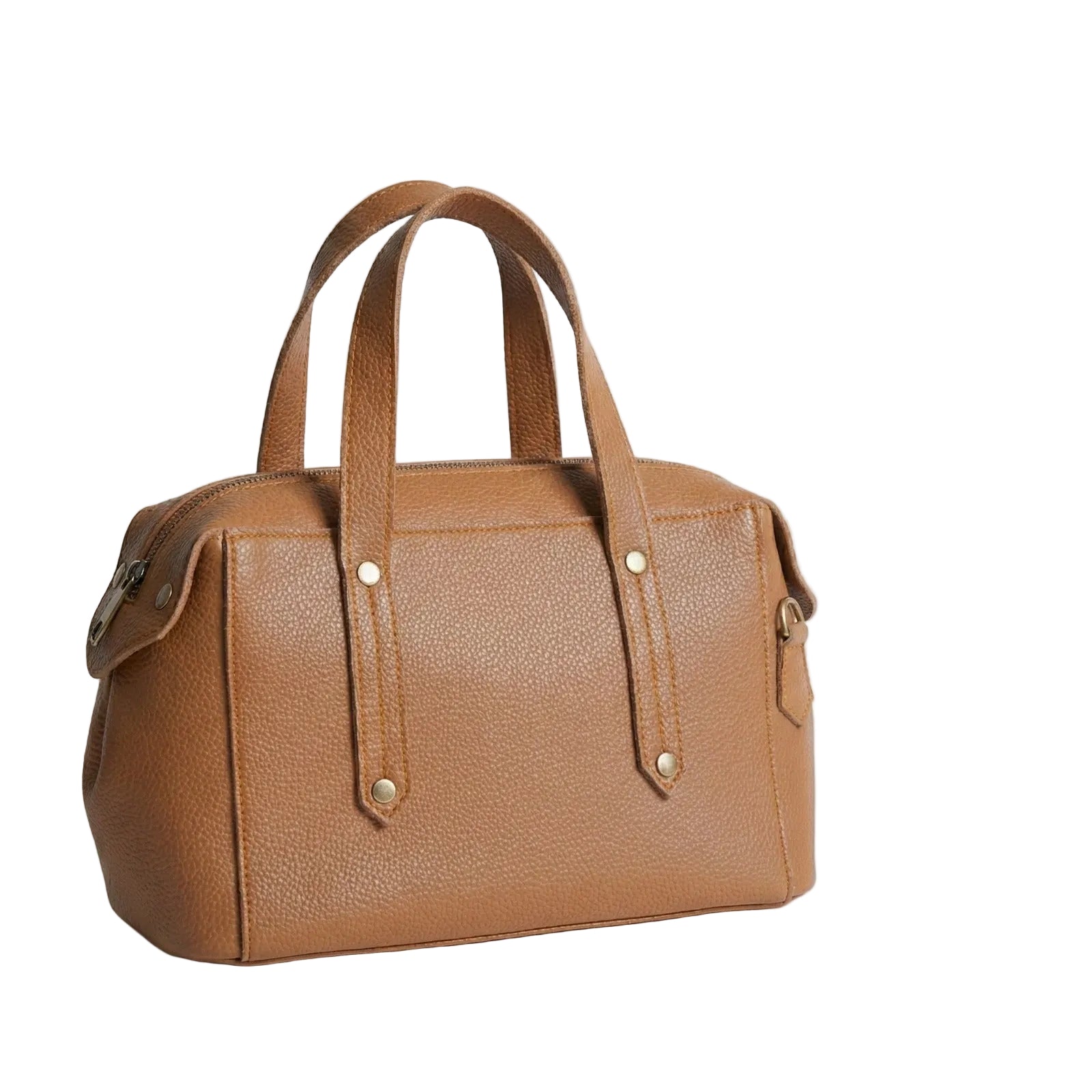 Drum Handbag — Mustad Brown