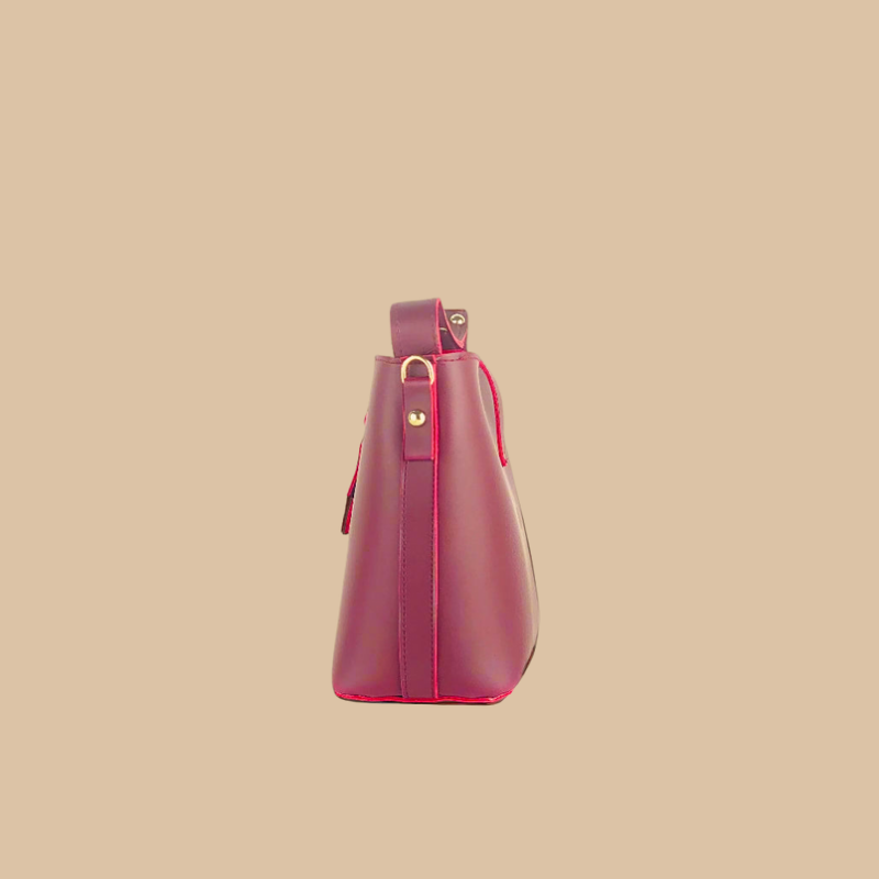 SANDY MAROON HANDBAG