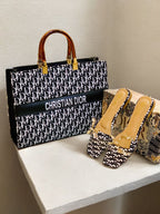 Christian Dior slipper + Dior DD handbag