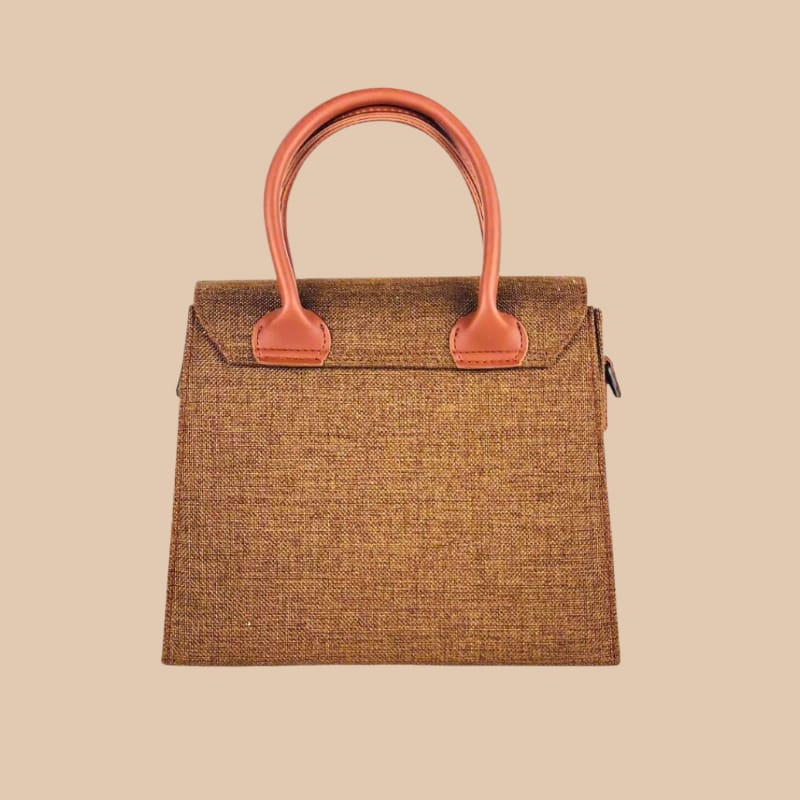 MUFFLE-HANDBAG-BROWN