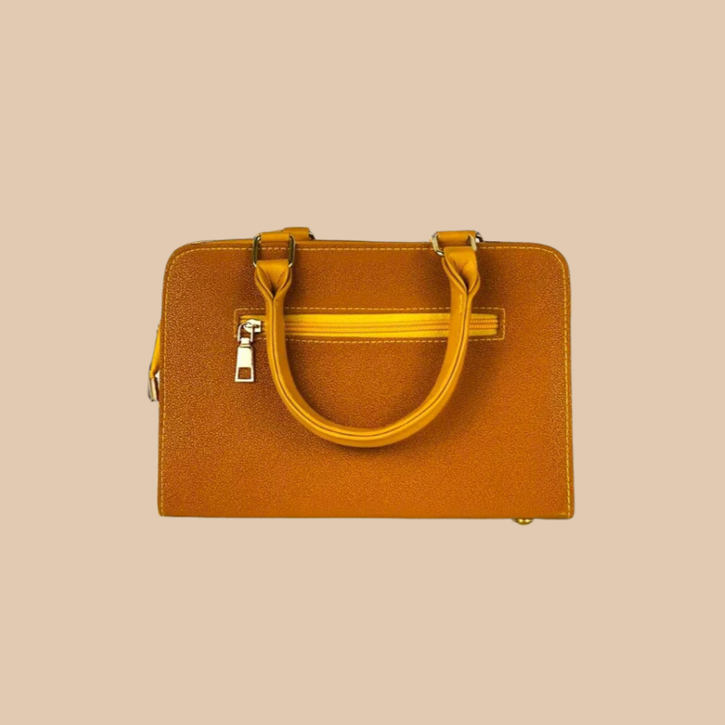 RHINE-HANDBAG-MUSTARD