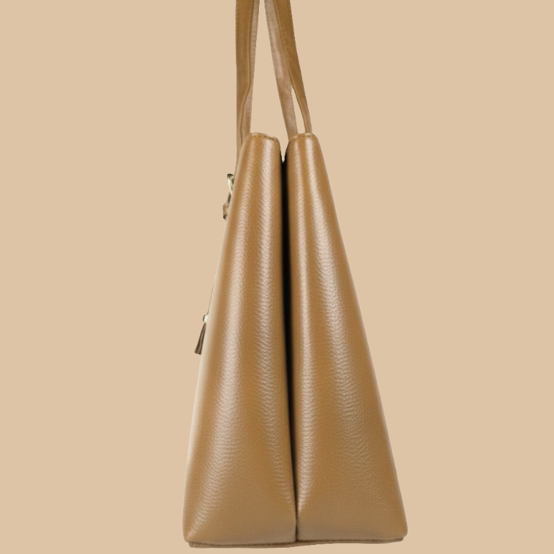 JADEL DOUBLE ZIP MUSTURD BROWN