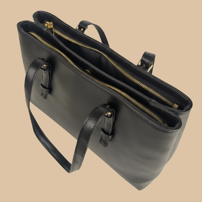 JADEL DOUBLE ZIP BLACK