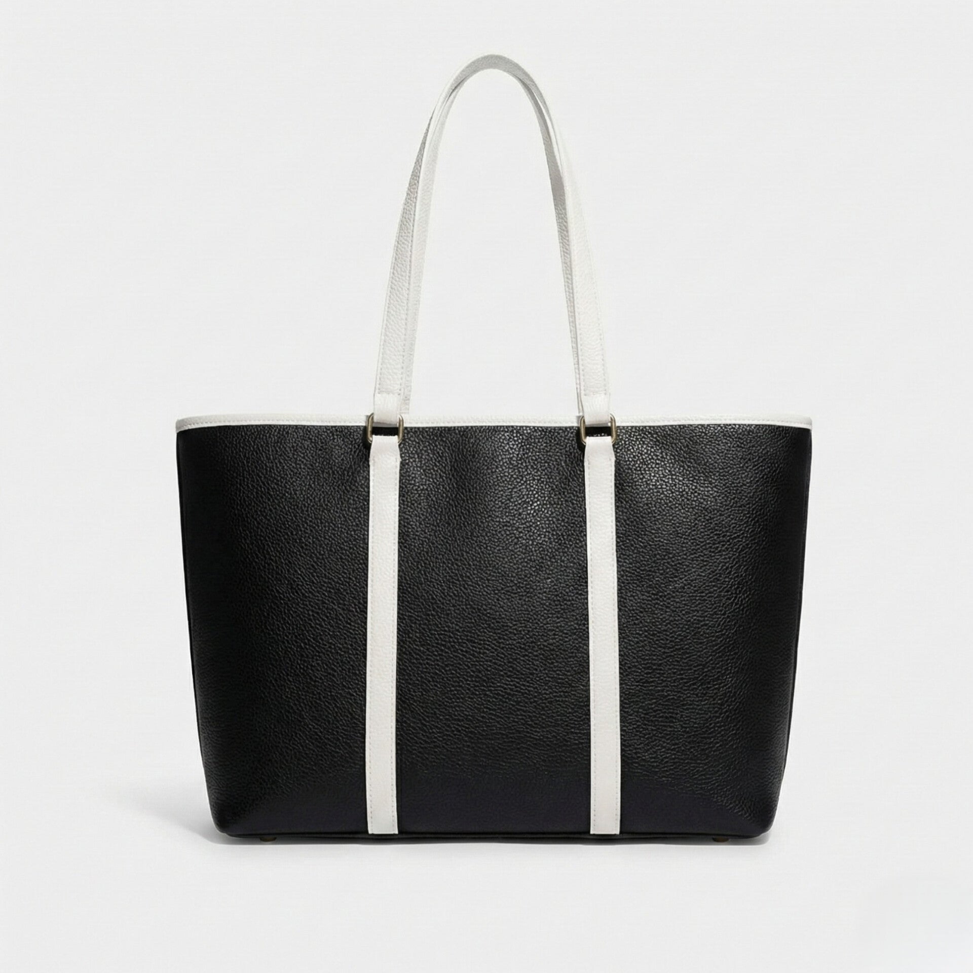 THE SHOPPER TOTE BAG BLACK