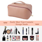 (Makeup pink cosmetic bag