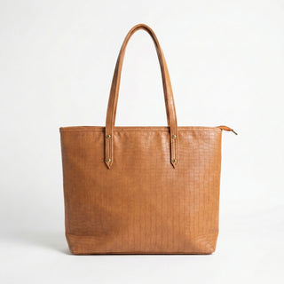THE MIDNIGHT BROWN TOTE