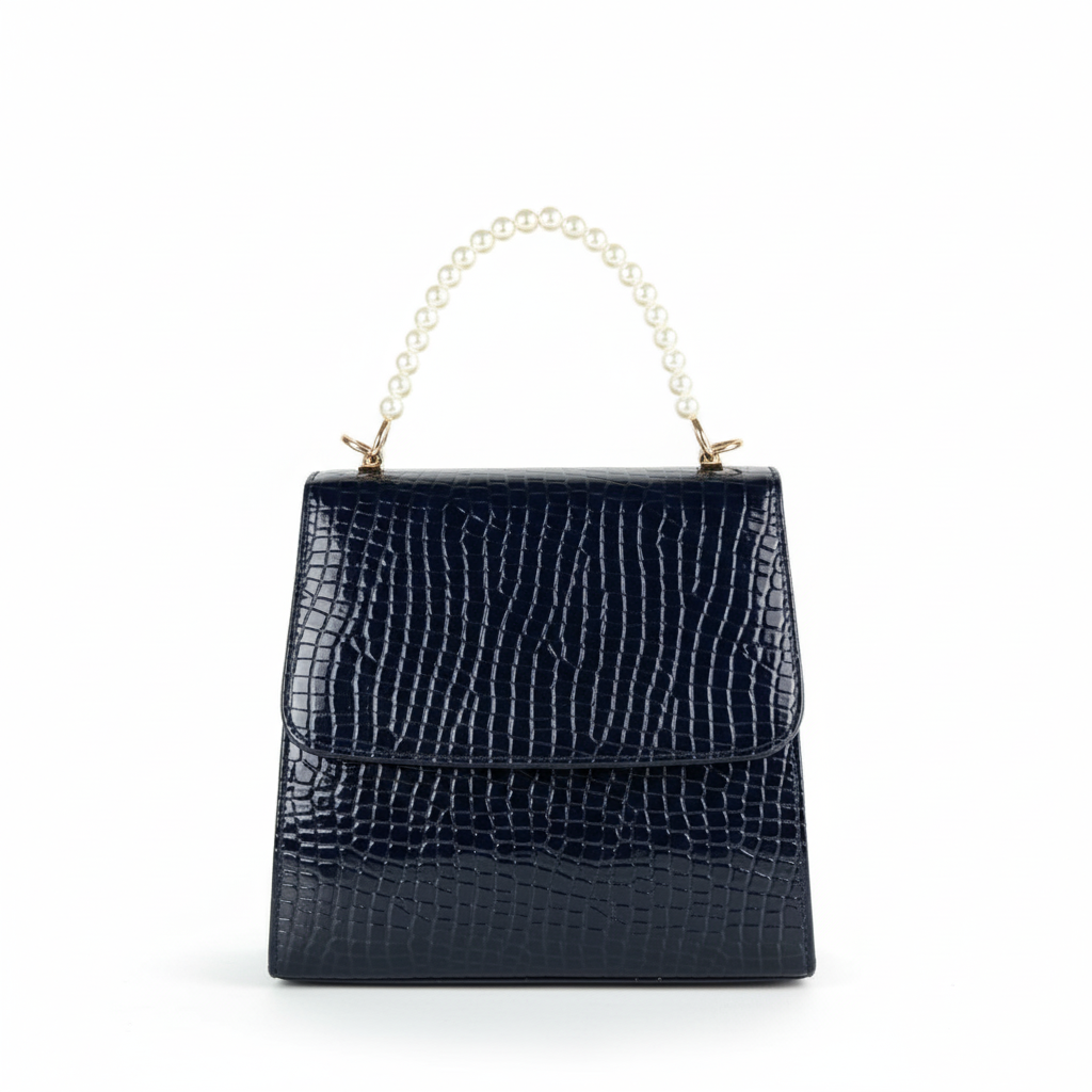 ALEXA BLACK PEARL HANDBAG