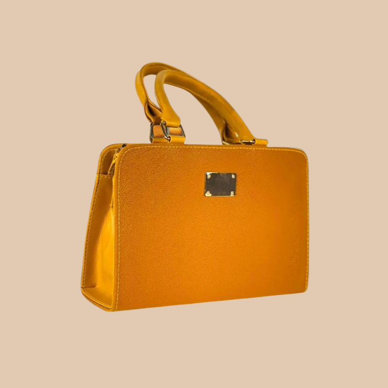 RHINE-HANDBAG-MUSTARD