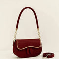 AURRA MAROON SHOULDER