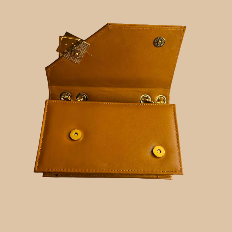 Buckle Crossbody Brown