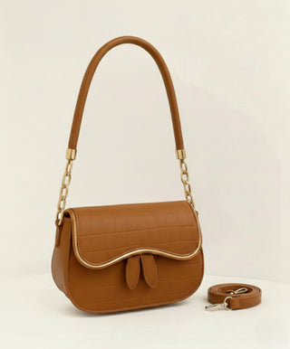 AURRA BROWN SHOULDER