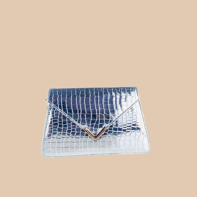 VEE CROSSBODY SILVER