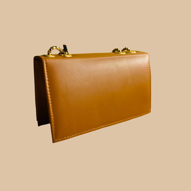 Buckle Crossbody Brown