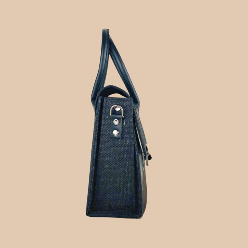 MUFFLE-HANDBAG-BLACK