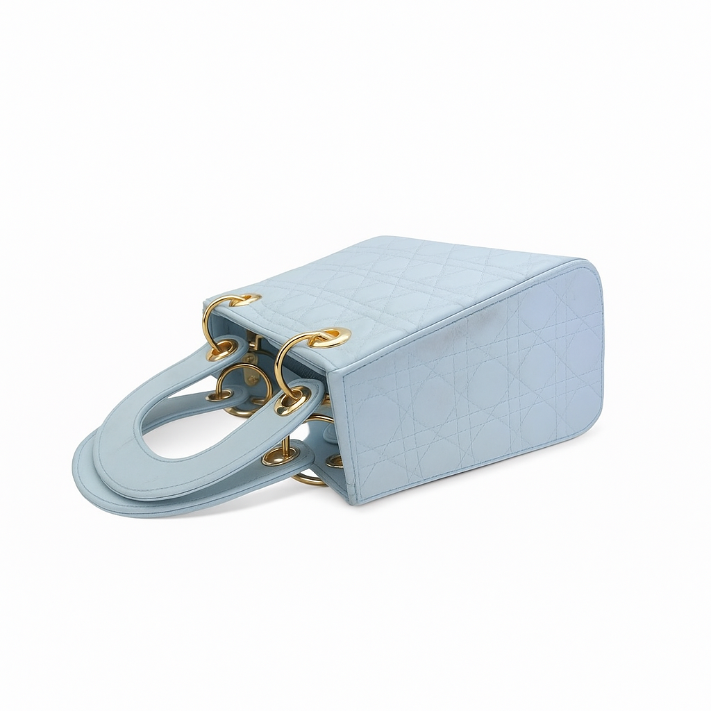 INDIGO PREMIUM AQUA HANDBAG