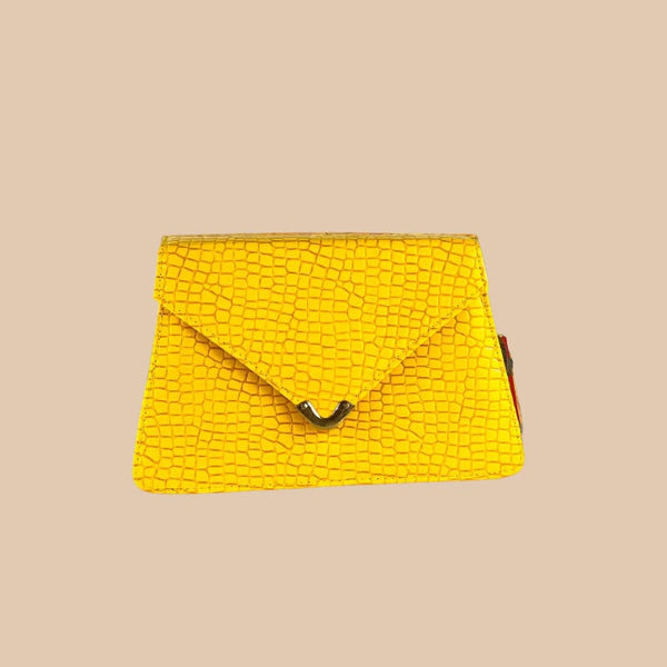 VEE CROSSBODY MUSTARD