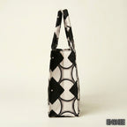 CHARM BLACK CANVAS BAG