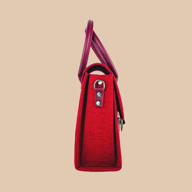 MUFFLE-HANDBAG-MAROON