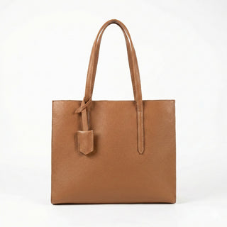 LIZA LARGE BROWN TOTE BAG