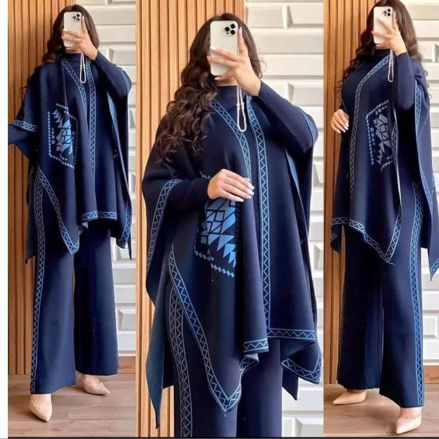 Blue CozyCharm Fleece 3pc Set